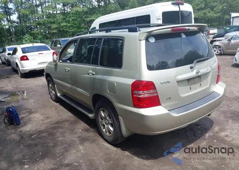2003 Toyota Highlander V6 из США, поврежденный, VIN JTEGF21A930104230